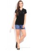 Wrangler Solid Women's Polo T-shirt Wrangler Solid Women's Polo T-shirt